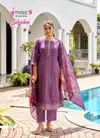 Shalini Vol 1 By Mystic 9 Vertican Shimmer Kurti With Bottom Dupatta Exporters In India